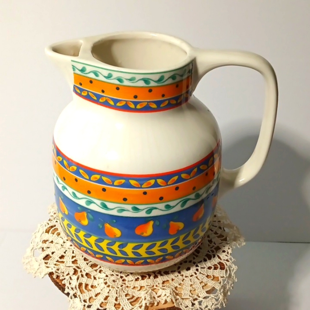 Furio Home Portugal Orange Pitcher